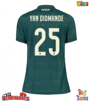 Real Madrid Yan Diomande #25 Replica Away Stadium Shirt for Women 2026-27 Short Sleeve